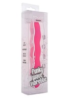 RUŽOVÉ VAGINÁLNE VODEODOLNÉ DILDO 18cm