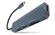 Newell USB-C Hub adaptér 5v1 čítačka kariet