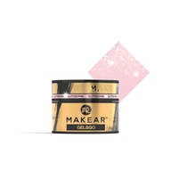 Makear Gel&Go Glitter Pink stavebný gél 15ml