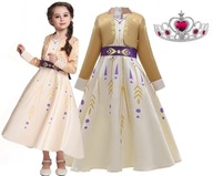 OUTFIT ŠATY ANNA FROZEN 134/140