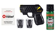 Pulzné laserové ukazovátko Taser SET 50000V + korenistý sprej