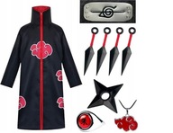 COSPLAY Anime NARUTO Akatsuki Uchiha Itachi prevlek, cosplay kabát XL