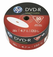 Škatuľka na tortu HP DVD-R x16 s kapacitou 50 kusov