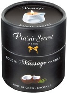 Masážna sviečka Coconut 80ml Plaisir Secret