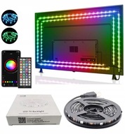 5M RGB LED pásik USB TV/PC WIFI DIAĽKOVÁ MOBILNÁ APLIKÁCIA 5V SADA ČASOVAČA