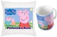 SÚPRAVA HRNÍČKA A VANKÚŠKA PEPPA PIG + MENO