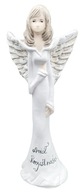 Sadrová figúrka Angel of Prosperity 35 cm - Jedinečná dekorácia, perfektný darček