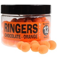 Boilies RINGERS 12 mm ČOKOLÁDA - ORANŽOVÉ šľahačky mix dumbels