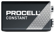 10x Batéria 9V 6LR61 Duracell Procell KONSTANTNÝ POW