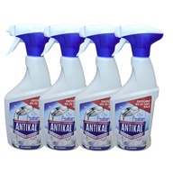 Antikal Classic odstraňovač vodného kameňa do kúpeľne 750 ml sprchový sprej x4