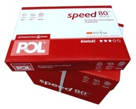 POLSPEED A4 kopírovací papier 80G KARTÓN 2500 ARK 5 ZLOŽKOV