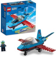 LEGO kocky City 60323 Kaskadérske lietadlo 5+