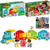 LEGO Duplo 10954 Vláčik s číslami Učíme sa počítať veľké tehly pre 2 3 4-ročné deti