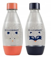 SET 2x FĽAŠA 0,5L FĽAŠE NA VODU SodaStream Poistka | PRE UMÝVAČKU RIADU