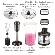 Sada tyčového mixéra 1600W