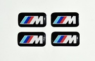 BMW M-Power nálepka, emblém, odznak na ráfik, 17x9 mm