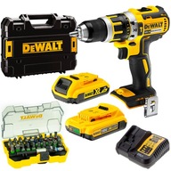 Príklepový skrutkovač 18V 60Nm 2x2Ah DeWALT DCD795D2 + BITS