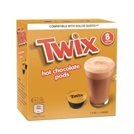 .Twix šálky s horúcou čokoládou Dolce Gusto