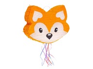 Piñata Fox na narodeninovú oslavu 1 ks Piňata