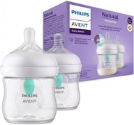 Avent RESPONSE antikoliková fľaša 125 natural s bezvzduchovou vložkou 2 bal