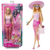 Plážová bábika Barbie na pláž + plážové doplnky HPL73