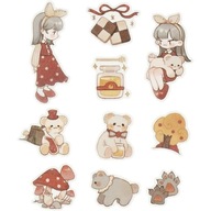 Washi Stickers Creativ Teddy Bears - Dánsko