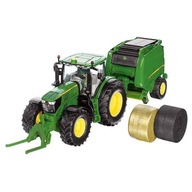 SIKU 3838 J. Deere 6175R s lisom J. Deere 990 1:32