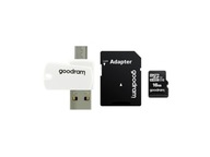 Adaptér pamäťovej karty GOODRAM microSDHC 16GB