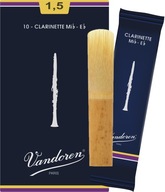 Klarinetový plátok Vandoren Classic Blue CR1115 Eb 1,5