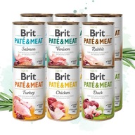 BRIT Pate & Meat 12x400g MIX príchutí