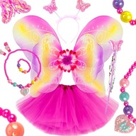 FAREBNÝ BOTTERFLY BOTTERFLY outfit FAIRY wings TUTU