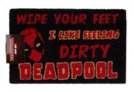 Marvel Deadpool Dirty rohožka 60x40cm do topánok