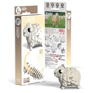 Eugy Sheep Eko vzdelávacie puzzle 3D puzzle 6+