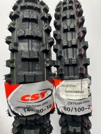 PNEUMATIKY CST 140/80/18 80/100/21 CROSS ENDURO 90