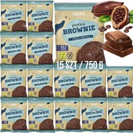 PROTEIN BROWNIE COOKIE ČOKOLÁDA KAKAOVÉ 15x 50G