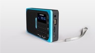 Blaupunkt PR5BL AM/FM mini rádio s USB/SD portom