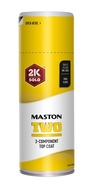 MASTON 2K super tvrdý lesklý lak - žltý 1023