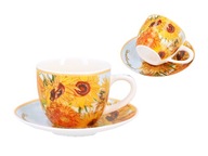 Šálka ​​na espresso 80ml van Gogh Sunflowers