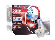 OSRAM H7 Night Breaker Laser +150% +LED OSRAM W5W