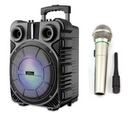 VEĽKÝ reproduktor s BT Karaoke + bezdrôtový mikrofón
