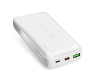 Powerbanka SBS 20000 mAh USB-C / USB 20W biela