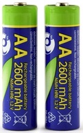 GEMBIRD NI-MH AA batéria 2600MAH (2ks)