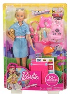 PSA BARBIE FWV25 SO PSÍKOM V CESTOVNOM DENNÍKU