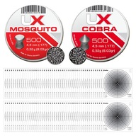 4,5 mm UMAREX COBRA SHOT + MOSQUITO + 100 SHELDS