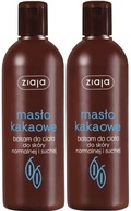 2 x KAKAOVÉ MASLO TELOVÉ MLIEKO 300 ML ZIAJA Intenzívna hydratácia