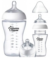 TOMMEE TIPPEE Fľaša 340 ml + cumlík 3m+