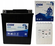 EXIDE ETX7L-BS BATÉRIA CB12N7-3A YB12N7-3A