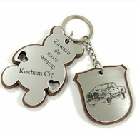 DARČEK K NARODENINÁM KEYRING DODGE GRAVÍROVANIE