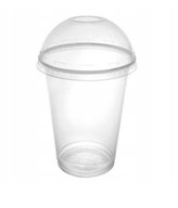 SHAKE plastový pohár 300ml 50ks fi78 + kupola