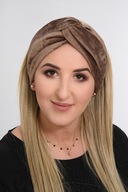 SARA VELUR HEADBAND Šatka Turban Lidia - VS/2